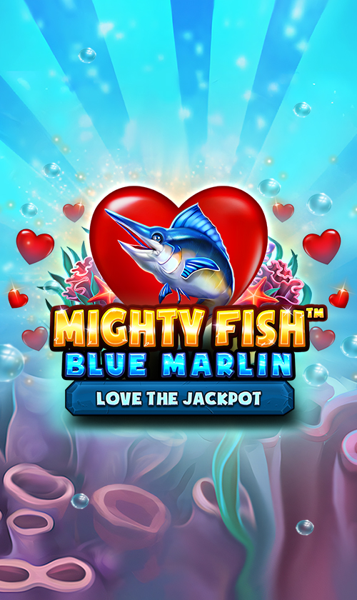 Mighty Fish™ Blue Marlin Love the Jackpot